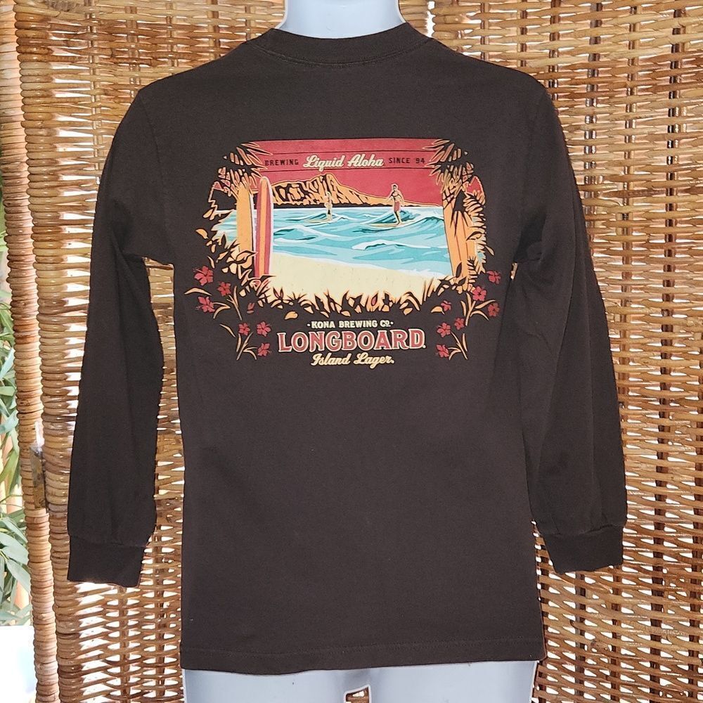 Kona Brewing Liquid Aloha Hawaii T-shirt Small